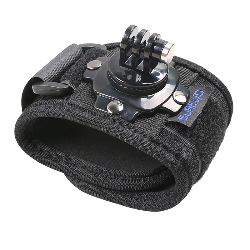 Gopro Action Camera Hero 13 Black - SUREWO dudukan tali pergelangan tangan, kompatibel