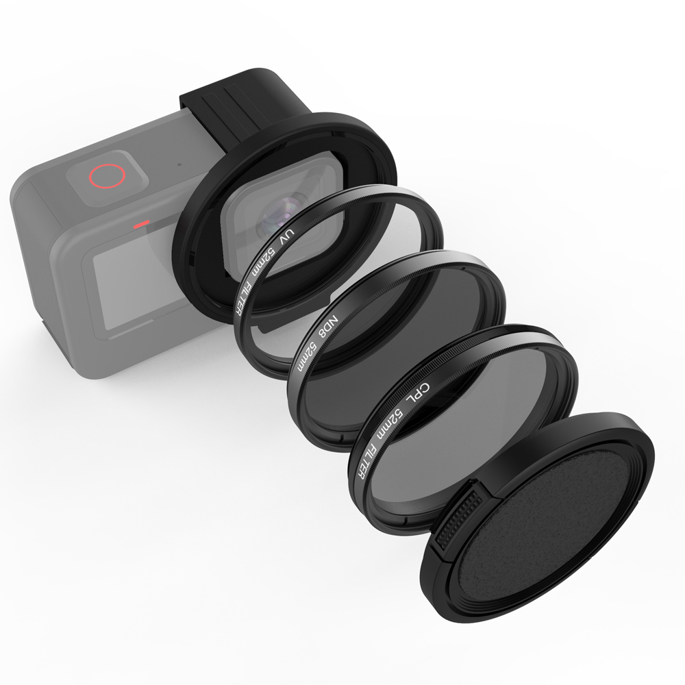 Gopro Action Camera Hero 13 Black - Pelindung Cincin Adaptor Filter 52Mm Lensa