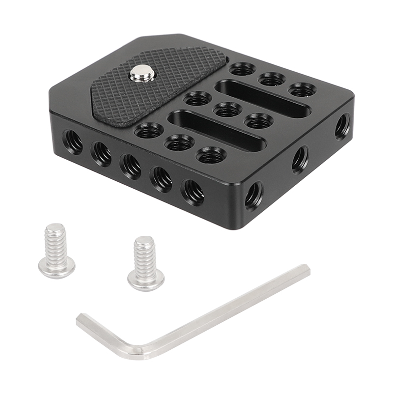 Camera Cage Baseplate - HDRIG Monitor pelat dasar kandang pelat