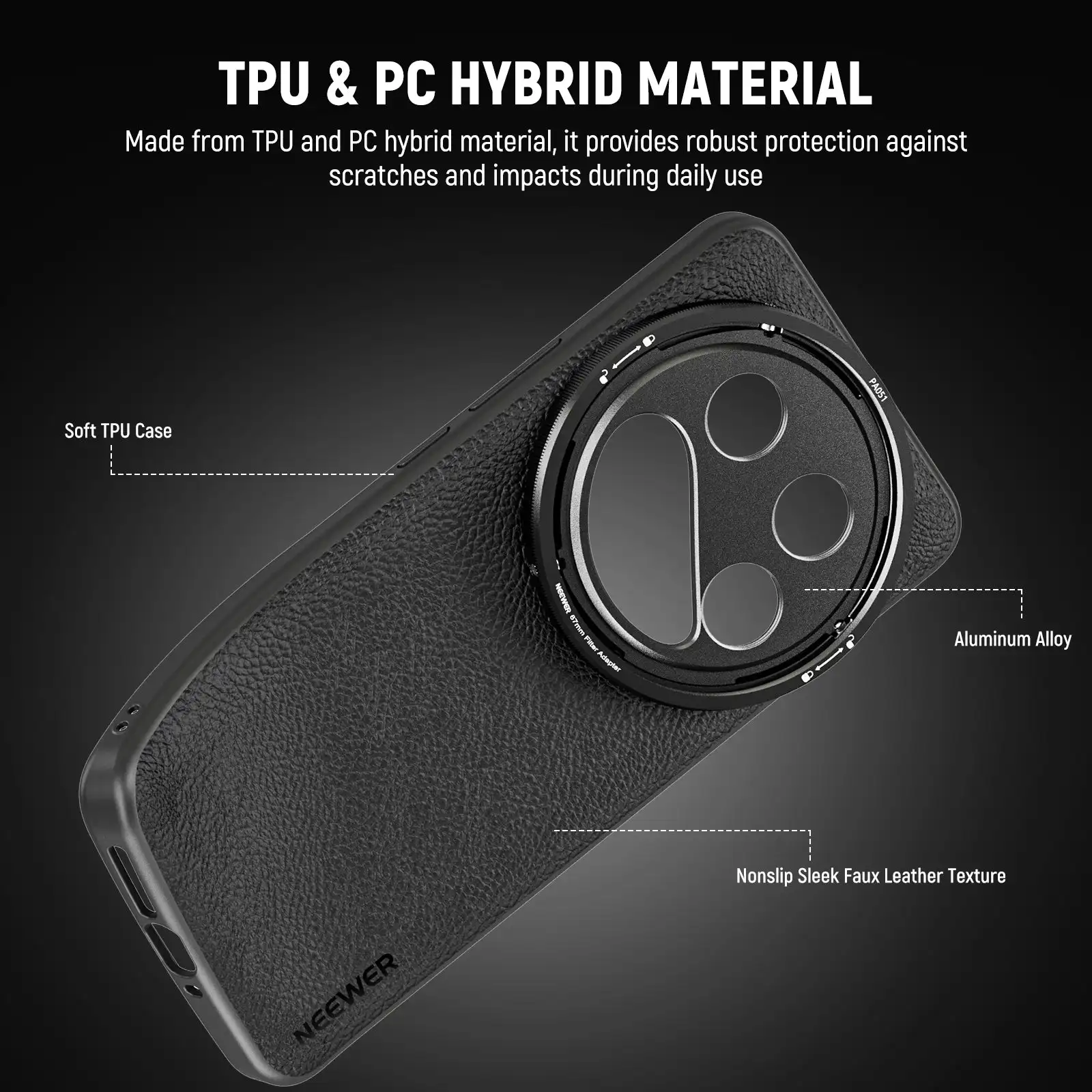 Photography Xiaomi 14 Ultra - NEEWER PA051 Casing Ponsel Fotografi Profesional