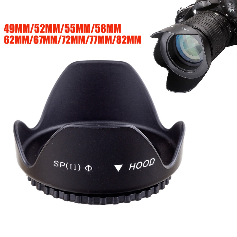 Lens Hood Petal - Kap lensa Universal, 49mm 52mm 58mm