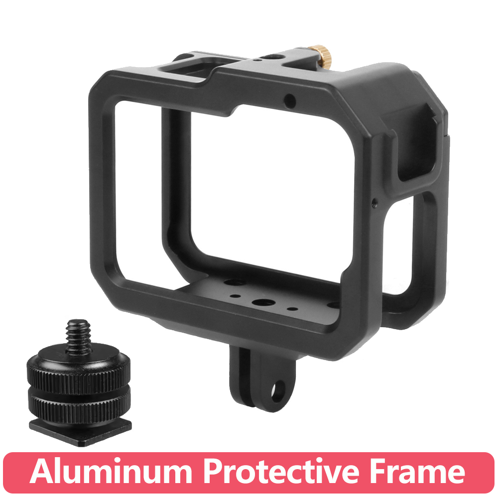 Gopro Action Camera Hero 13 Black - Casing Pelindung Bingkai Logam dari Aluminium