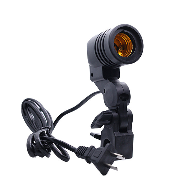 Photography Bulb - Dudukan Lampu E27 AC Single Head