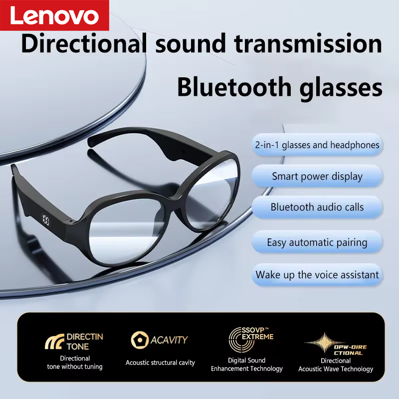 Photography Digital - Kacamata Bluetooth Pintar Lenovo Bluetooth 5.4