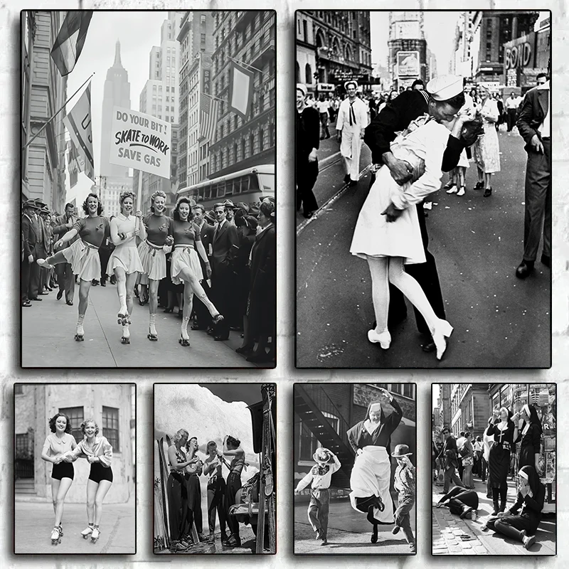 Photography Vintage - Poster Fotografi Hitam Putih Klasik Lukisan