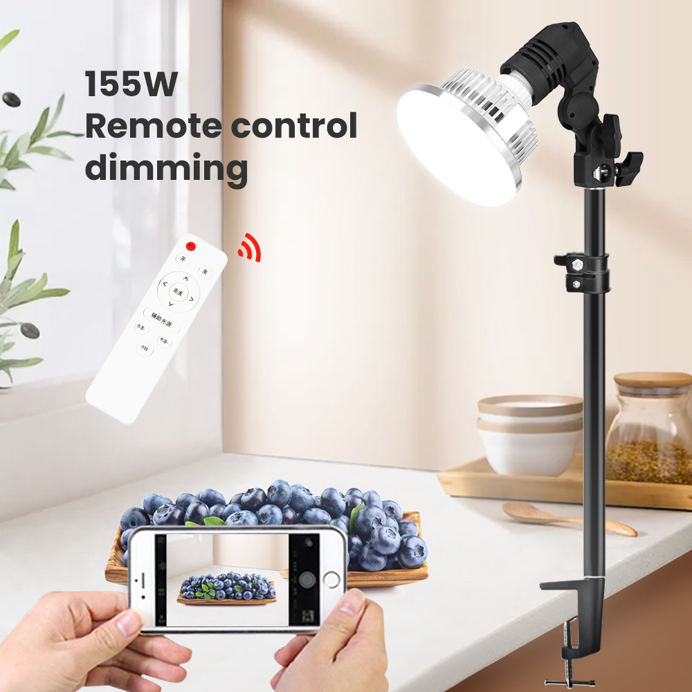 Photography Bulb - Lampu Video LED Dapat Diredupkan dengan