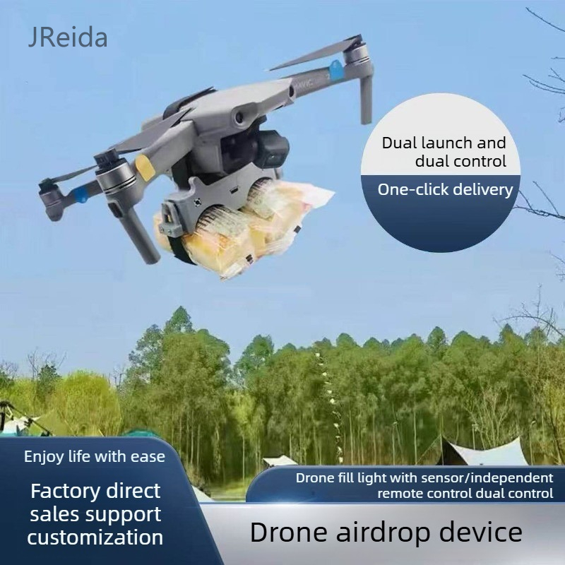 Photography High Key - Sistem Airdrop Dual-Release DJI Drone Kapasitas