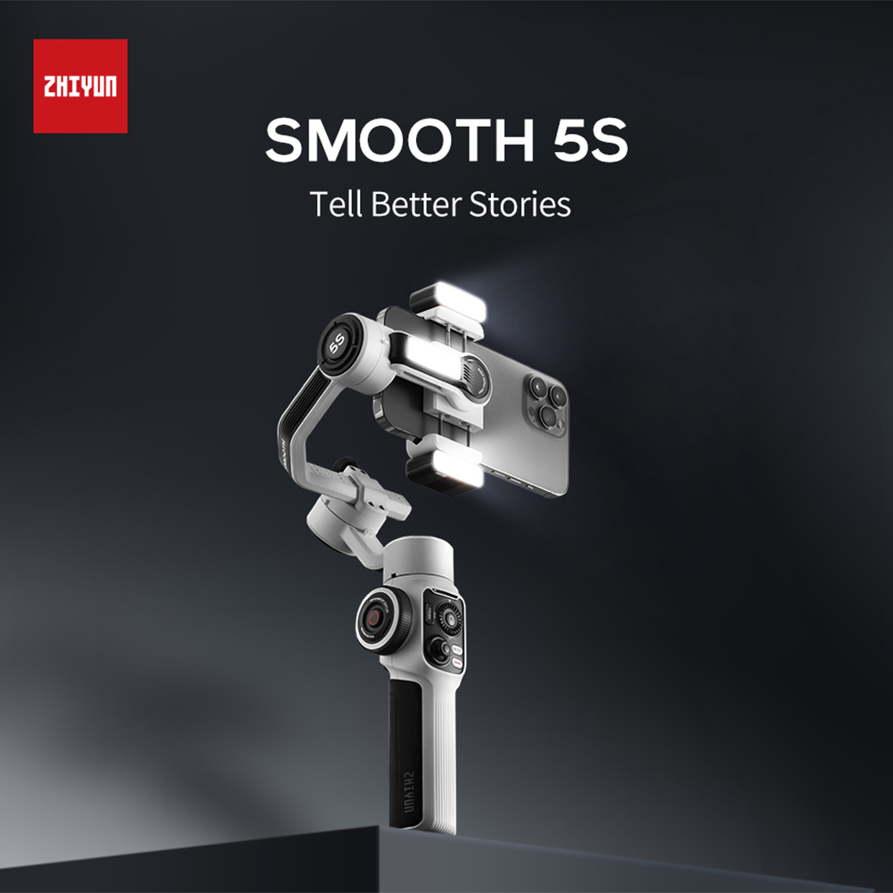 Zhiyun Smooth 5S Combo Gimbal  - Handheld Stabilizer Gimbal ulasan dan harga