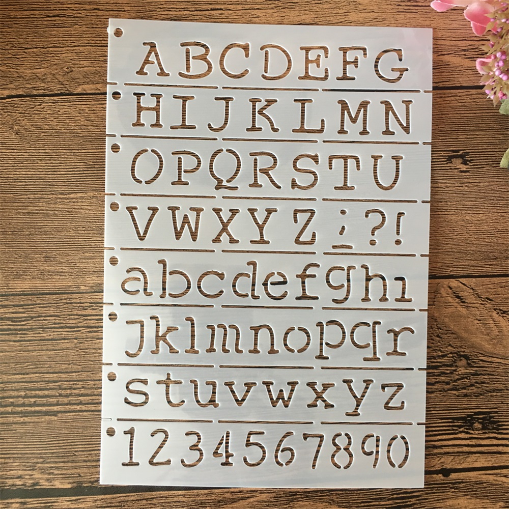 A5 21Cm Templat Dekoratif Albu - Photography Font ulasan dan harga