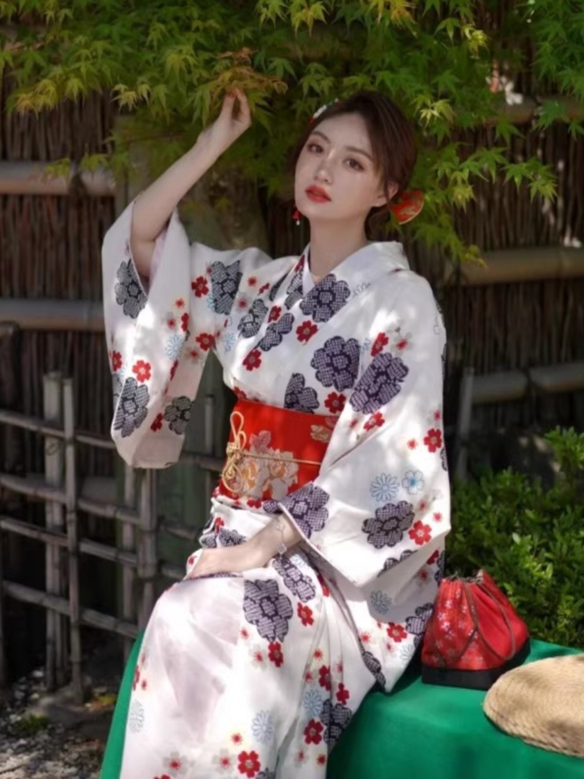 Gaun Kimono Gaya Jepang Vintag - Photography Vintage ulasan dan harga