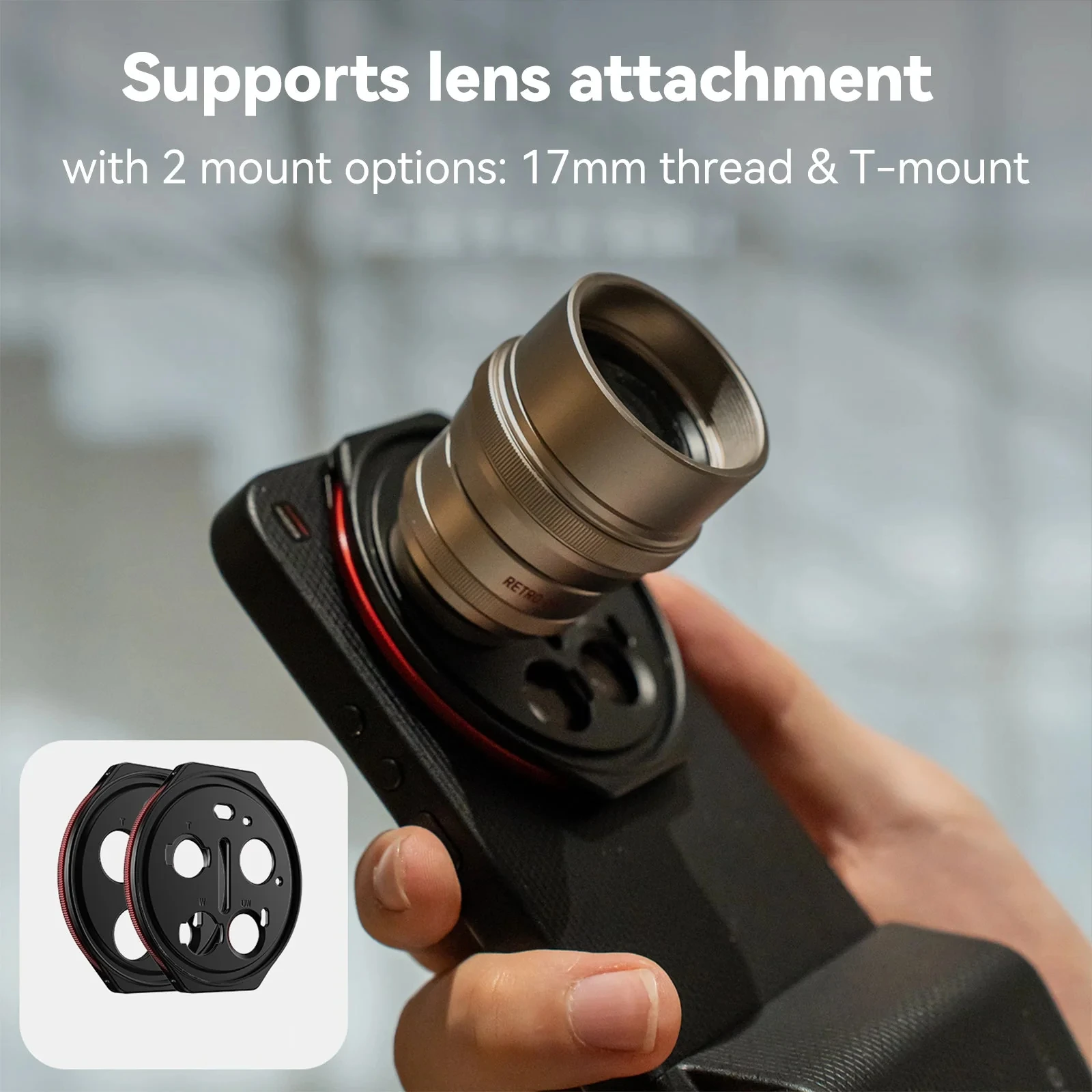 Cincin Adaptor Zoom Fotorgear  - Photography Kit Xiaomi 17 Ultra ulasan dan harga