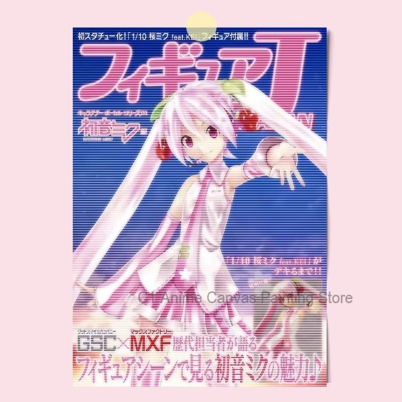 1 Buah Poster Anime Hatsune Mi - Photography Class ulasan dan harga