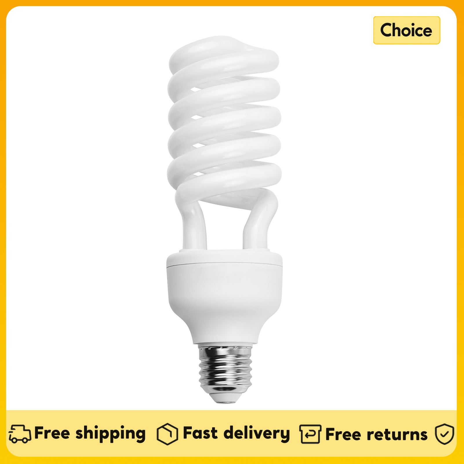 Bohlam lampu neon Spiral 45W,  - Photography Bulb ulasan dan harga