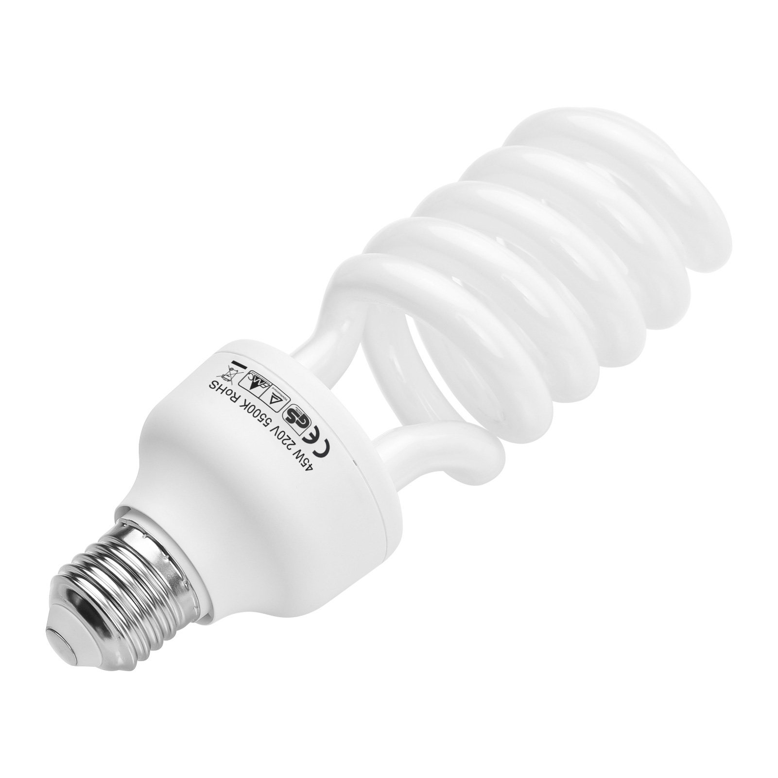 Bohlam lampu neon Spiral 45W,  - Photography Bulb ulasan dan harga