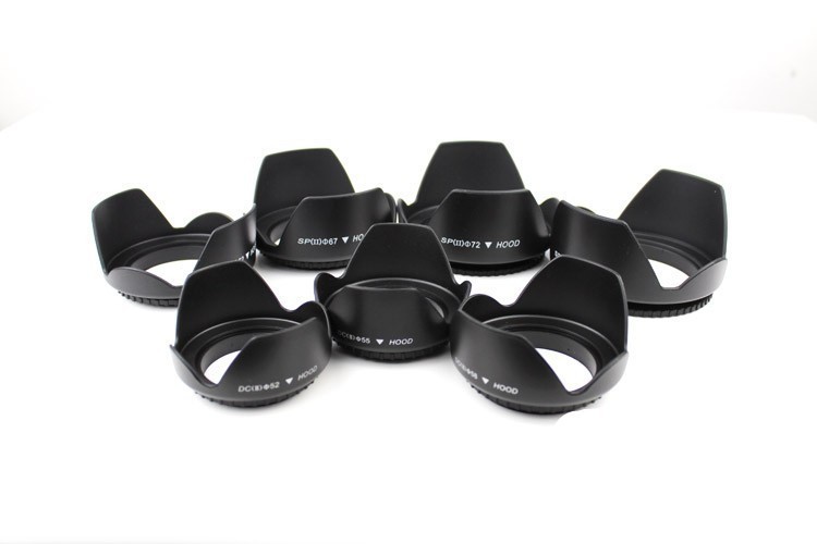 Universal Lensa Hood 49 Mm 52  - Lens Hood Petal ulasan dan harga