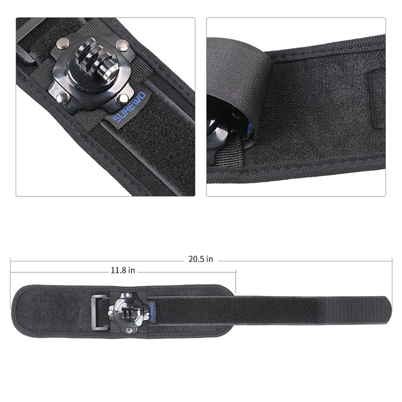 SUREWO dudukan tali pergelanga - Gopro Action Camera Hero 13 Black ulasan dan harga