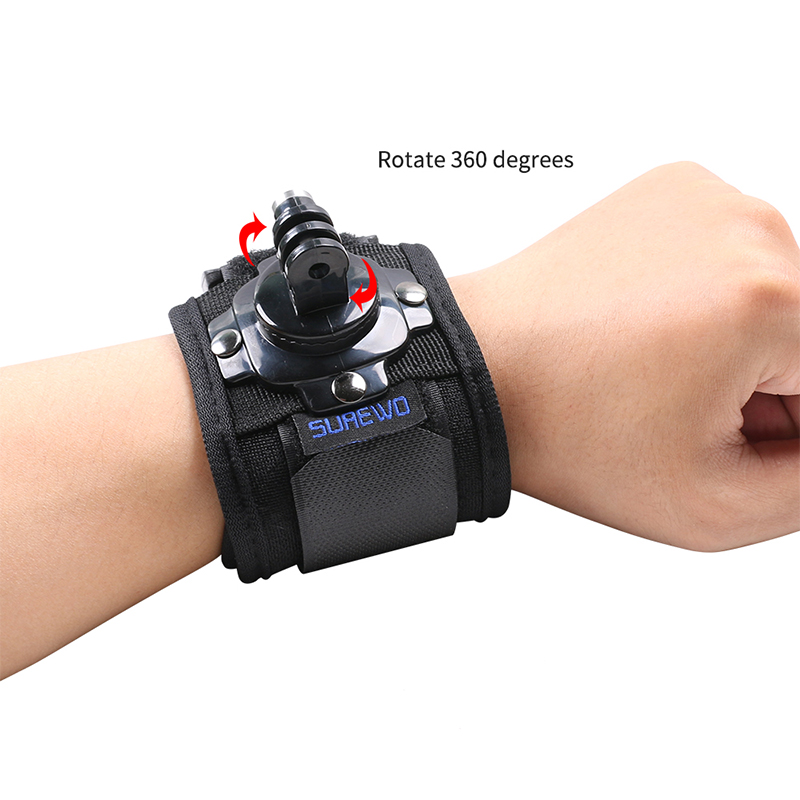 SUREWO dudukan tali pergelanga - Gopro Action Camera Hero 13 Black ulasan dan harga