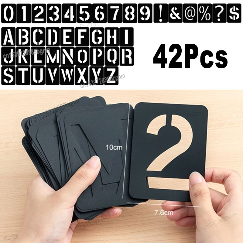 42 buah Set cetakan Template k - Photography Font ulasan dan harga