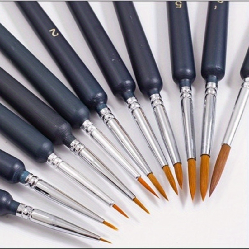 11pcs Set Kuas Lukis Profesion - Photography Techniques ulasan dan harga