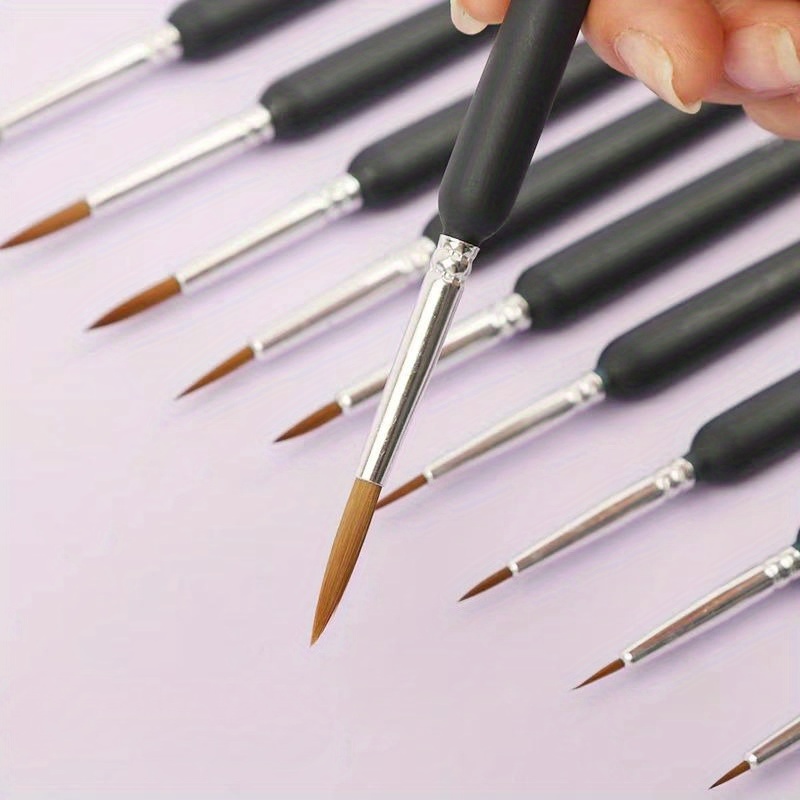 11pcs Set Kuas Lukis Profesion - Photography Techniques ulasan dan harga