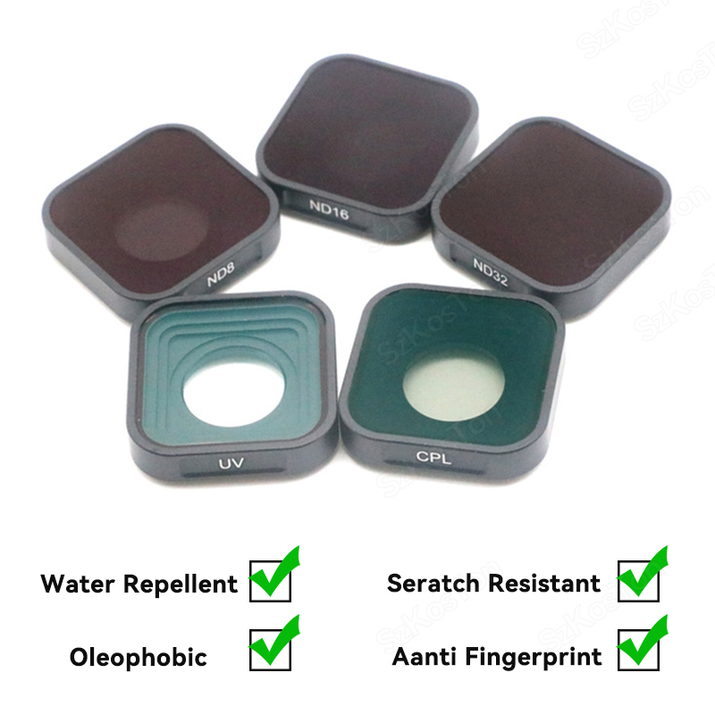 UV CPL ND8 ND16 ND32 Filter un - Gopro Action Camera Hero 13 Black ulasan dan harga