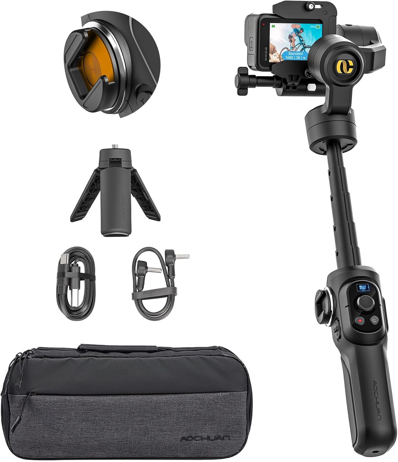 Stabilizer Genggam 3-Axis untu - Handheld Stabilizer Gimbal ulasan dan harga
