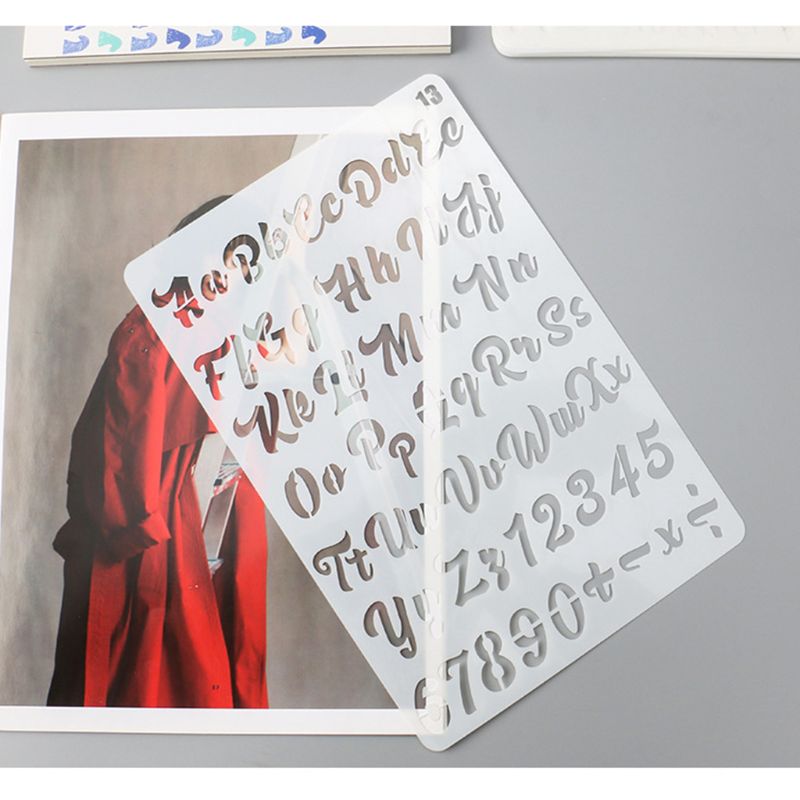 20 buah/set huruf alfabet nomo - Photography Font ulasan dan harga