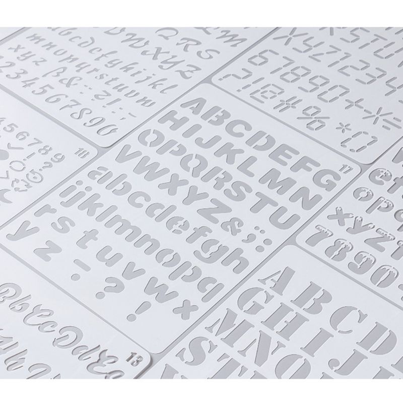 20 buah/set huruf alfabet nomo - Photography Font ulasan dan harga