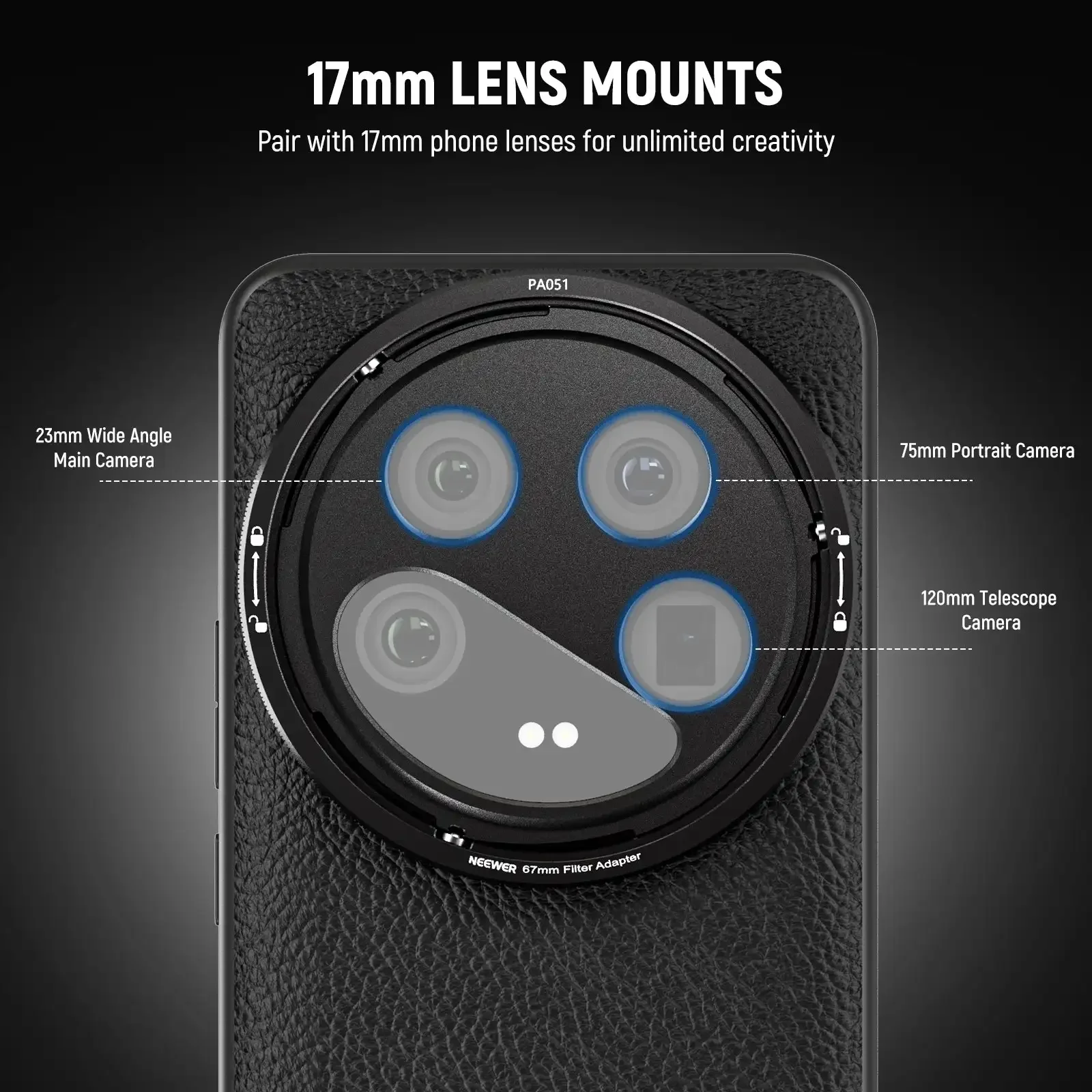 NEEWER PA051 Casing Ponsel Fot - Photography Xiaomi 14 Ultra ulasan dan harga