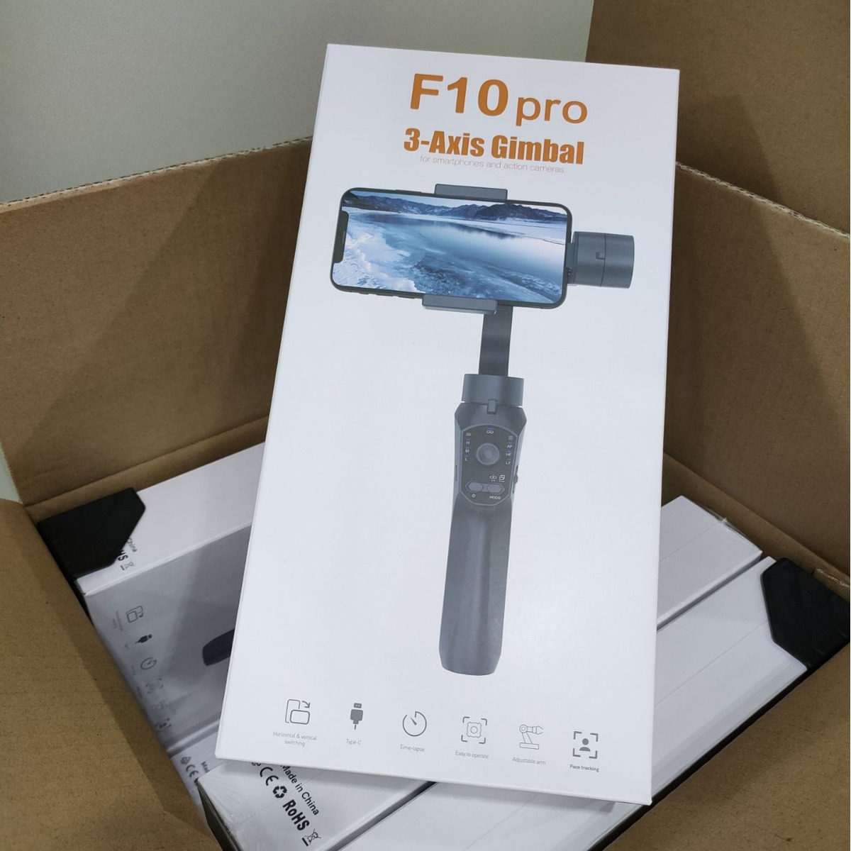 Stabilizer Gimbal Tiga Sumbu F - Handheld Stabilizer Gimbal ulasan dan harga