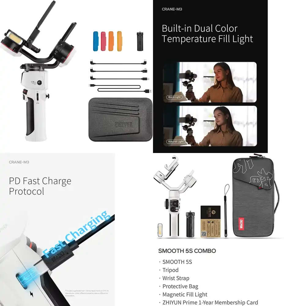 ZHIYUN Crane M3S3-Axis Gimbal  - Handheld Stabilizer Gimbal ulasan dan harga
