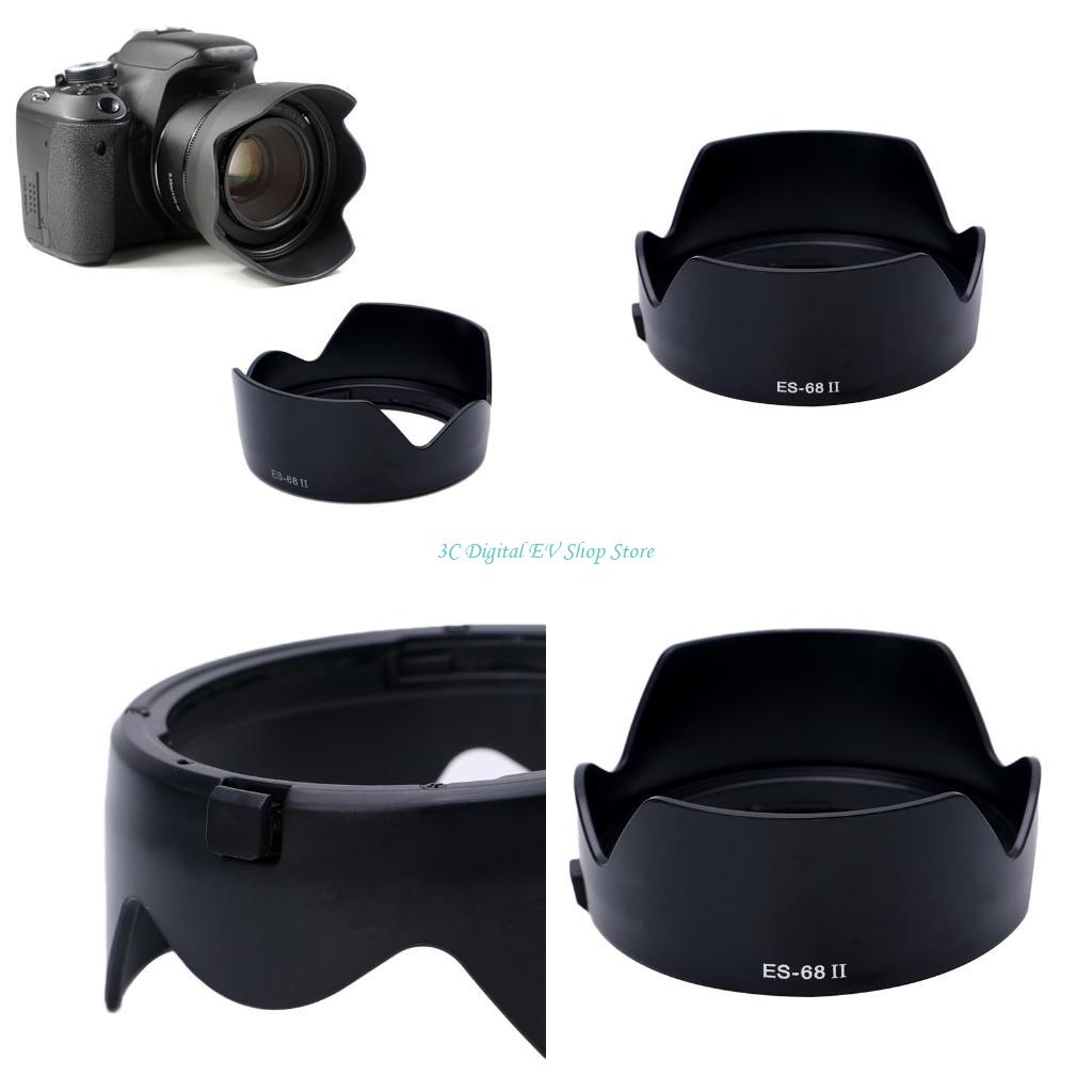 E74D ES-68 II Tudung Lensa Dud - Lens Hood Petal ulasan dan harga