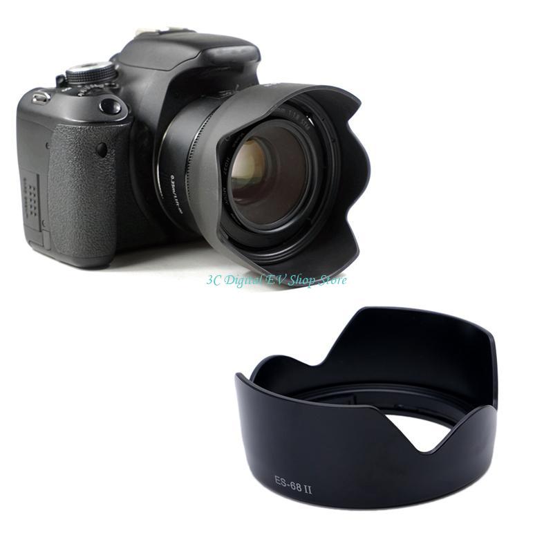 E74D ES-68 II Tudung Lensa Dud - Lens Hood Petal ulasan dan harga