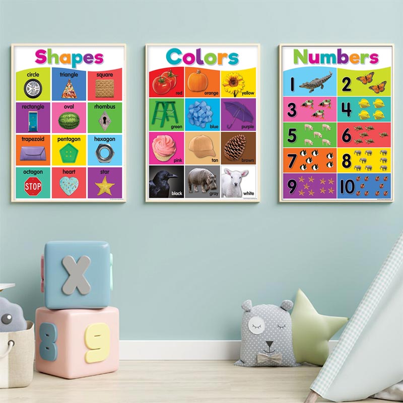 Colourful Poster pendidikan al - Photography Font ulasan dan harga
