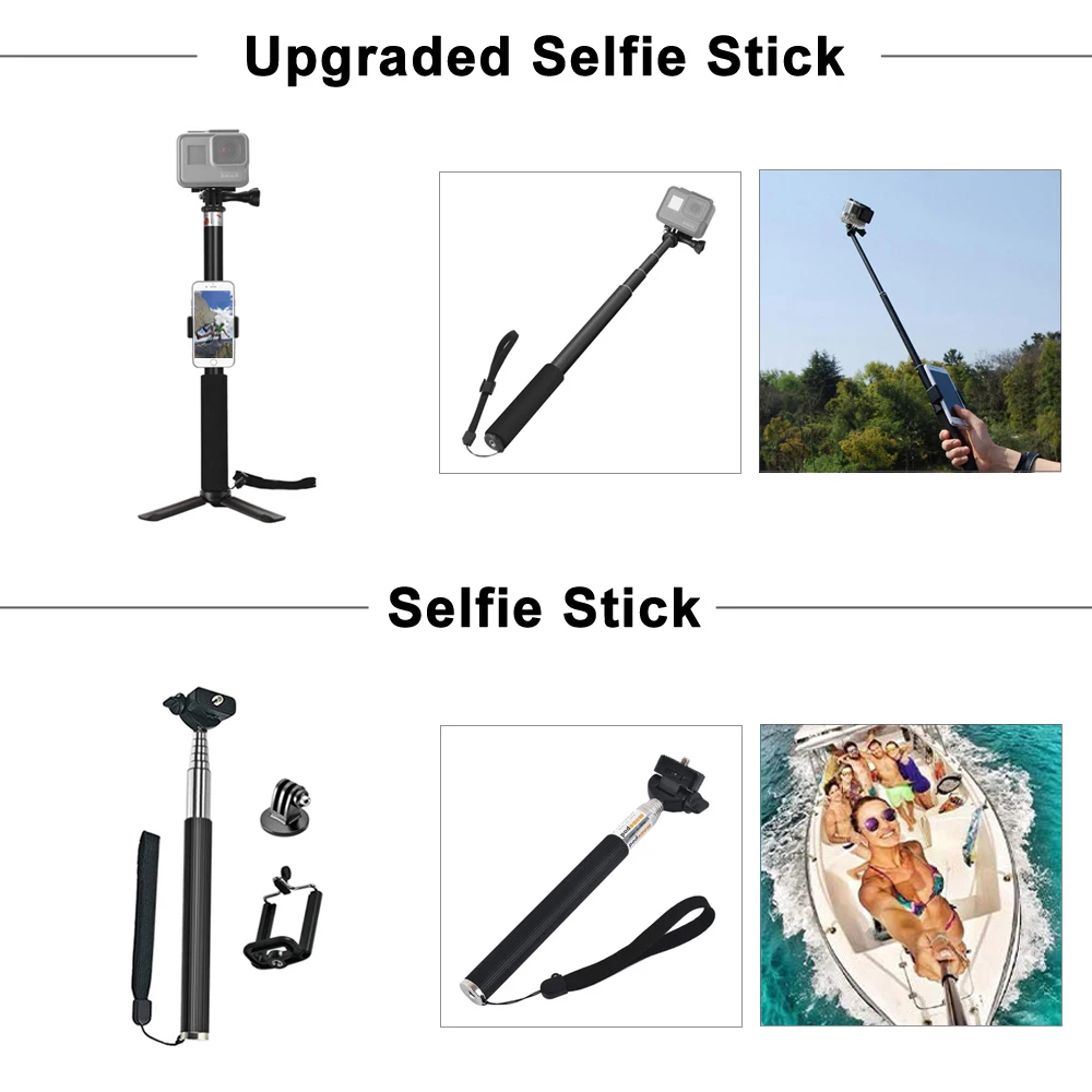 Set Aksesori GoPro untuk Go Pr - Gopro Action Camera Hero 13 Black ulasan dan harga