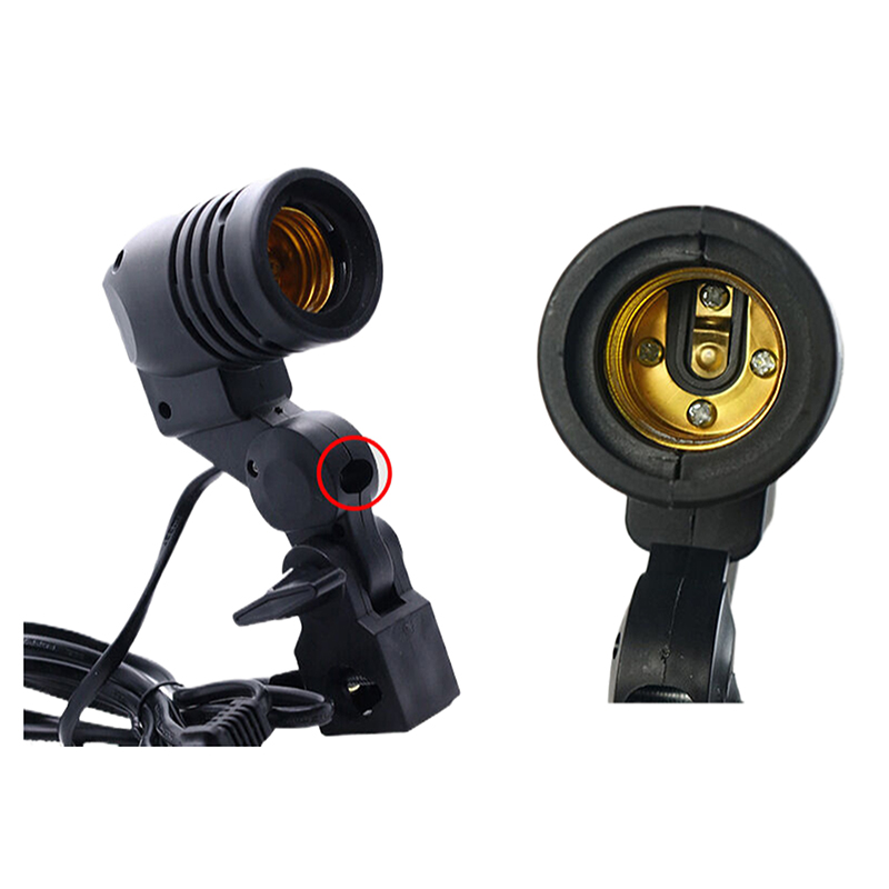 Dudukan Lampu E27 AC Single He - Photography Bulb ulasan dan harga