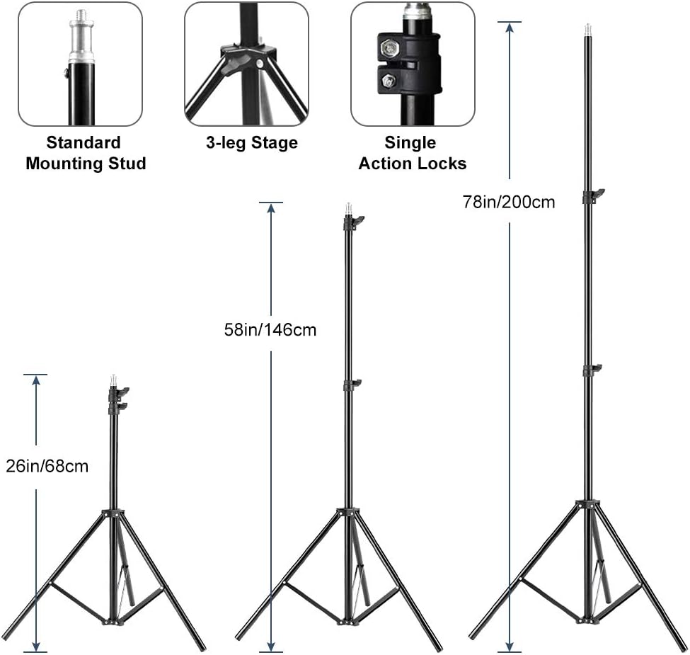 Kit Pencahayaan Softbox Fotogr - Photography Bulb ulasan dan harga