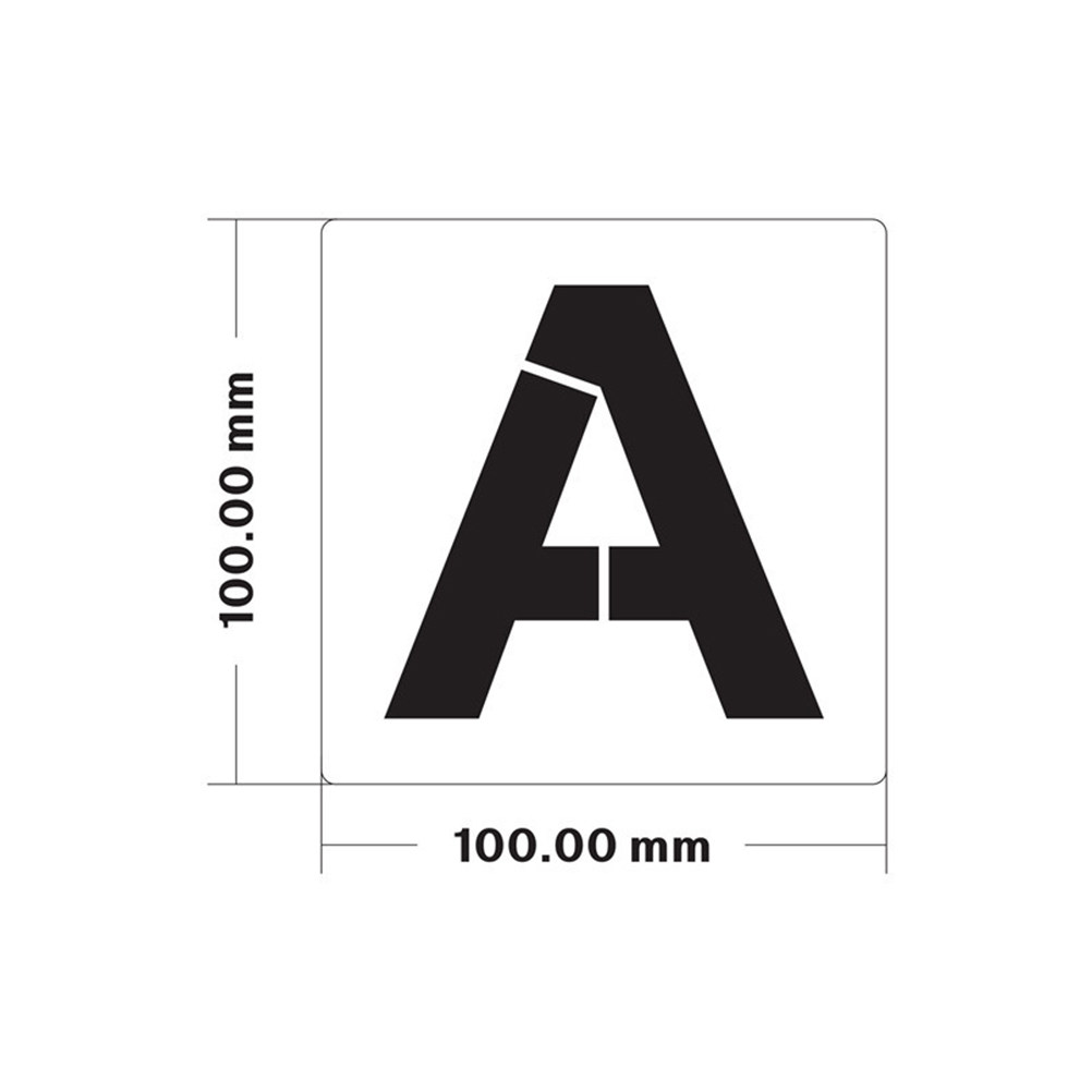 1Set Stensil Alfabet Besar Tem - Photography Font ulasan dan harga