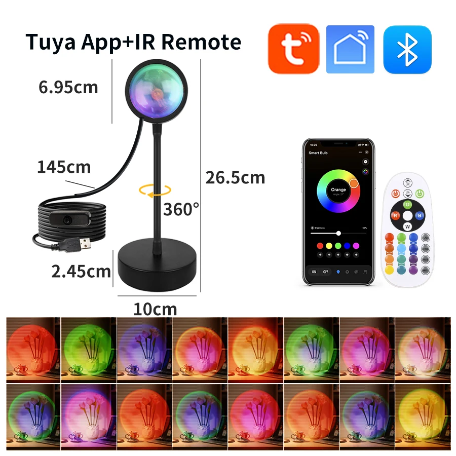 Lampu Matahari Terbenam Pintar - Photography Bulb ulasan dan harga