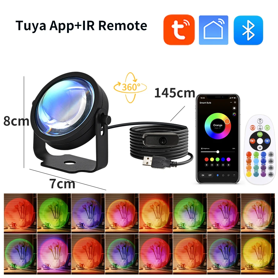 Lampu Matahari Terbenam Pintar - Photography Bulb ulasan dan harga