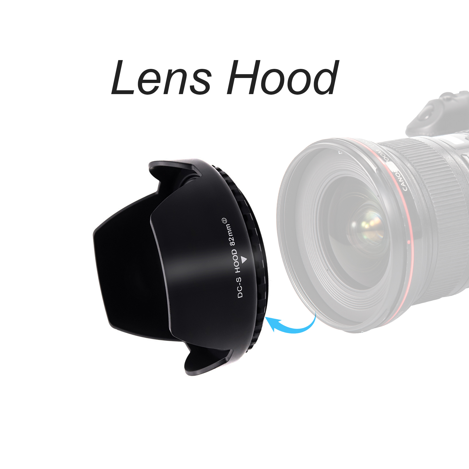 Universal Camera Lens Hood - 4 - Lens Hood Petal ulasan dan harga