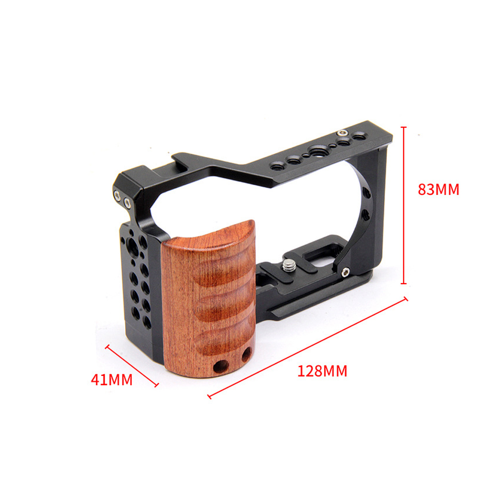 Untuk Sony ZV-E10 Kandang Kame - Camera Cage Baseplate ulasan dan harga