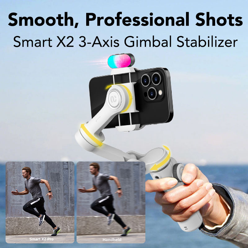 Aochuan Smart X2 Kit Penstabil - Handheld Stabilizer Gimbal ulasan dan harga