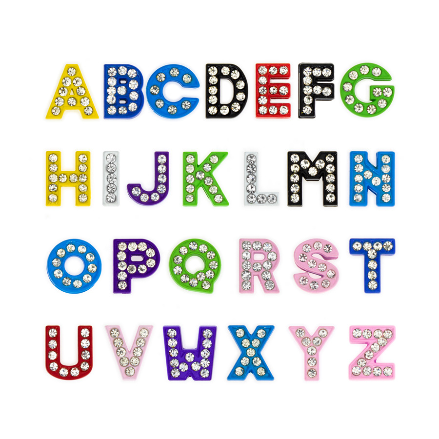 50PC/lot Huruf Geser Berlubang - Photography Font ulasan dan harga