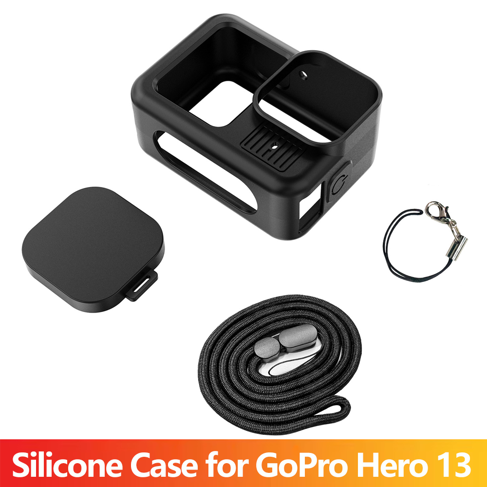 Casing Pelindung Silikon Penut - Gopro Action Camera Hero 13 Black ulasan dan harga