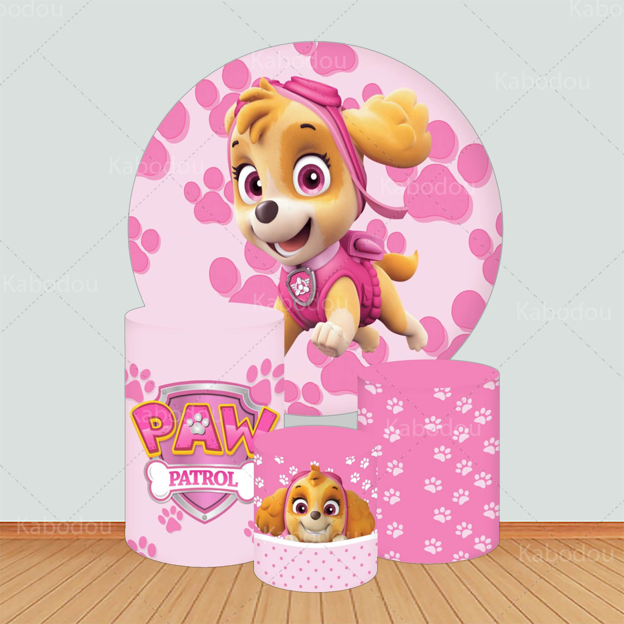 Latar Belakang Bulat Pink Skye - Photography Class ulasan dan harga