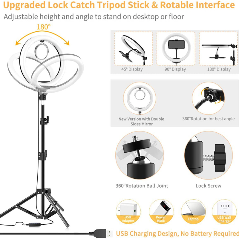 Lampu Cincin LED 16Cm 26Cm 33C - Photography Bulb ulasan dan harga
